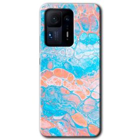 Xiaomi Mi Mix 4 Spots Lilac Baskılı Uyumlu Silikon Kılıf