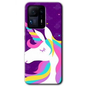 Xiaomi Mi Mix 4 Unicorn Sleep Baskılı Uyumlu Silikon Kılıf