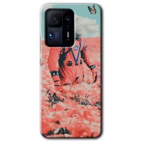 Xiaomi Mi Mix 4 Uzay Bahçesi Baskılı Uyumlu Silikon Kılıf