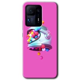 Xiaomi Mi Mix 4 Uzay Başlığı Baskılı Uyumlu Silikon Kılıf
