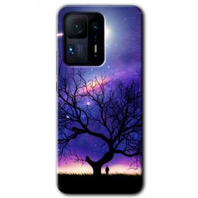 Xiaomi Mi Mix 4 Uzay Silüet Baskılı Uyumlu Silikon Kılıf