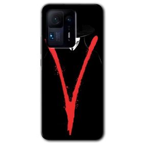 Xiaomi Mi Mix 4 V for Baskılı Uyumlu Silikon Kılıf