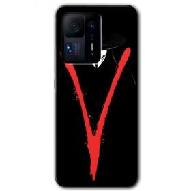 Xiaomi Mi Mix 4 V for Baskılı Uyumlu Silikon Kılıf