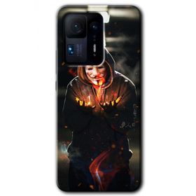 Xiaomi Mi Mix 4 V for Fire Baskılı Uyumlu Silikon Kılıf