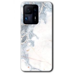 Xiaomi Mi Mix 4 White Marble Baskılı Uyumlu Silikon Kılıf