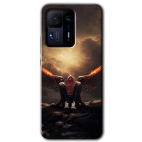 Xiaomi Mi Mix 4 Wings of Power Baskılı Uyumlu Silikon Kılıf