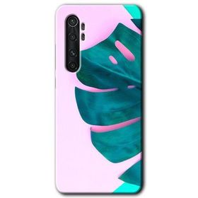Xiaomi Mi Note 10 Lite 3D Yaprak Baskılı Uyumlu Silikon Kılıf