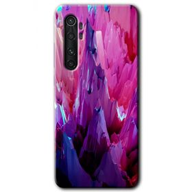 Xiaomi Mi Note 10 Lite Abstraction Sharp Baskılı Uyumlu Silikon Kılıf