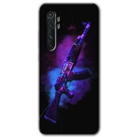 Xiaomi Mi Note 10 Lite AK Baskılı Uyumlu Silikon Kılıf
