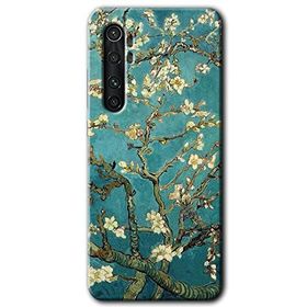 Xiaomi Mi Note 10 Lite Almond Blossom Baskılı Uyumlu Silikon Kılıf