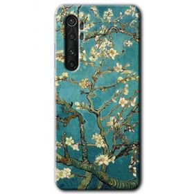 Xiaomi Mi Note 10 Lite Almond Blossom Baskılı Uyumlu Silikon Kılıf