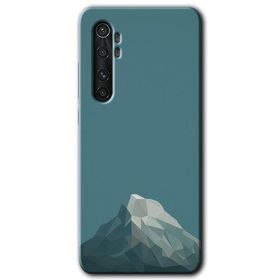 Xiaomi Mi Note 10 Lite Alone Mountain Baskılı Uyumlu Silikon Kılıf