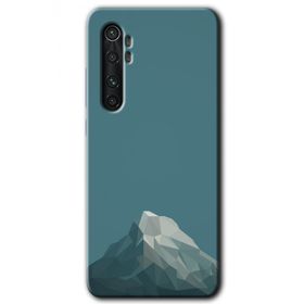 Xiaomi Mi Note 10 Lite Alone Mountain Baskılı Uyumlu Silikon Kılıf
