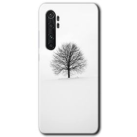 Xiaomi Mi Note 10 Lite Alone Tree Baskılı Uyumlu Silikon Kılıf