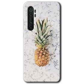 Xiaomi Mi Note 10 Lite Ananas Baskılı Uyumlu Silikon Kılıf