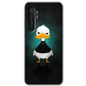 Xiaomi Mi Note 10 Lite Angry Duck Baskılı Uyumlu Silikon Kılıf