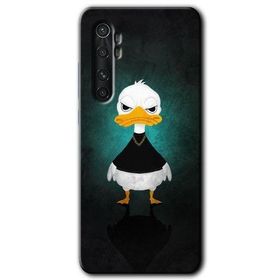 Xiaomi Mi Note 10 Lite Angry Duck Baskılı Uyumlu Silikon Kılıf