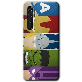 Xiaomi Mi Note 10 Lite Avengers 1 Baskılı Uyumlu Silikon Kılıf