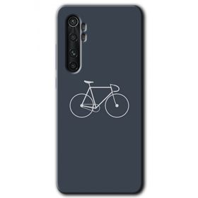Xiaomi Mi Note 10 Lite Bike Baskılı Uyumlu Silikon Kılıf
