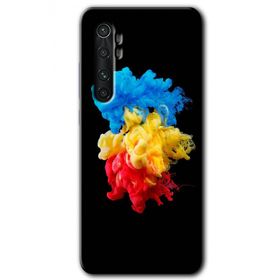 Xiaomi Mi Note 10 Lite Black 1 Baskılı Uyumlu Silikon Kılıf