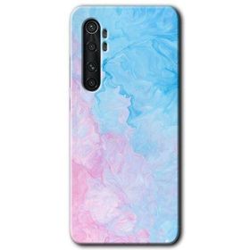 Xiaomi Mi Note 10 Lite Blue Art Baskılı Uyumlu Silikon Kılıf