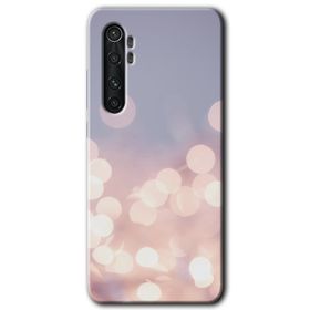 Xiaomi Mi Note 10 Lite Blur Lights Baskılı Uyumlu Silikon Kılıf