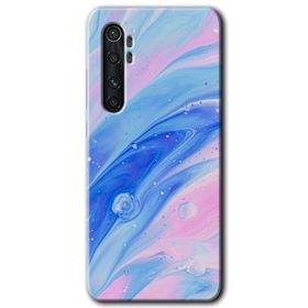Xiaomi Mi Note 10 Lite Blur Lights Baskılı Uyumlu Silikon Kılıf
