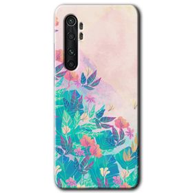 Xiaomi Mi Note 10 Lite Blur Lights Baskılı Uyumlu Silikon Kılıf