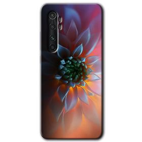 Xiaomi Mi Note 10 Lite Çiçek Motif Baskılı Uyumlu Silikon Kılıf