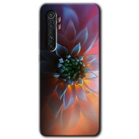 Xiaomi Mi Note 10 Lite Çiçek Motif Baskılı Uyumlu Silikon Kılıf