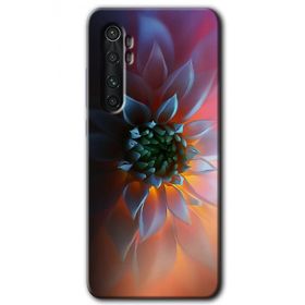 Xiaomi Mi Note 10 Lite Çiçek Motif Baskılı Uyumlu Silikon Kılıf