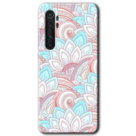Xiaomi Mi Note 10 Lite Çin Mandala 1 Baskılı Uyumlu Silikon Kılıf