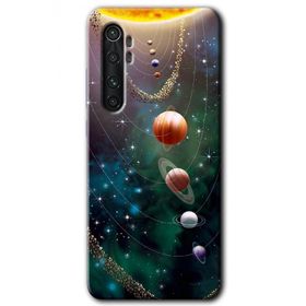 Xiaomi Mi Note 10 Lite Cosmos Baskılı Uyumlu Silikon Kılıf
