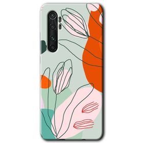 Xiaomi Mi Note 10 Lite Dalga Baskılı Uyumlu Silikon Kılıf