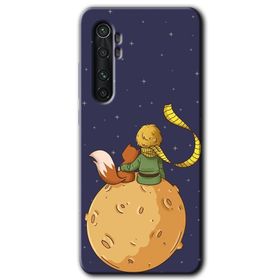 Xiaomi Mi Note 10 Lite Dalga Baskılı Uyumlu Silikon Kılıf