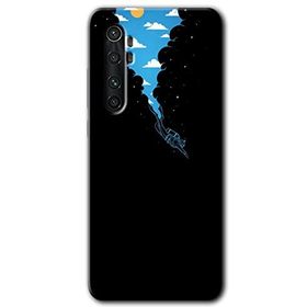 Xiaomi Mi Note 10 Lite Derinlere Yolculuk Baskılı Uyumlu Silikon Kılıf