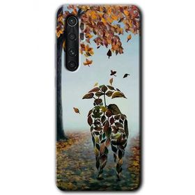 Xiaomi Mi Note 10 Lite Doğadan Aşk Baskılı Uyumlu Silikon Kılıf