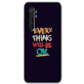 Xiaomi Mi Note 10 Lite Everything Baskılı Uyumlu Silikon Kılıf