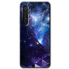 Xiaomi Mi Note 10 Lite Galaksi Baskılı Uyumlu Silikon Kılıf