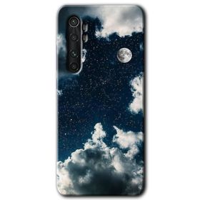 Xiaomi Mi Note 10 Lite Gece Gökyüzü Baskılı Uyumlu Silikon Kılıf