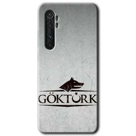 Xiaomi Mi Note 10 Lite Göktürk Baskılı Uyumlu Silikon Kılıf