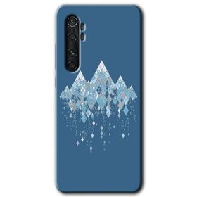 Xiaomi Mi Note 10 Lite İceberg Baskılı Uyumlu Silikon Kılıf