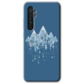 Xiaomi Mi Note 10 Lite İceberg Baskılı Uyumlu Silikon Kılıf