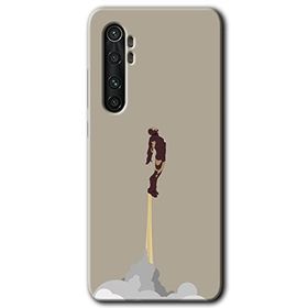 Xiaomi Mi Note 10 Lite İronman Airport Baskılı Uyumlu Silikon Kılıf