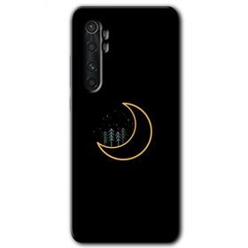 Xiaomi Mi Note 10 Lite İyi Geceler Baskılı Uyumlu Silikon Kılıf