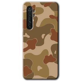 Xiaomi Mi Note 10 Lite Kamuflaj 10 Baskılı Uyumlu Silikon Kılıf