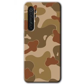 Xiaomi Mi Note 10 Lite Kamuflaj 10 Baskılı Uyumlu Silikon Kılıf