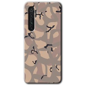 Xiaomi Mi Note 10 Lite Kamuflaj 6 Baskılı Uyumlu Silikon Kılıf