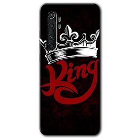 Xiaomi Mi Note 10 Lite King Baskılı Uyumlu Silikon Kılıf