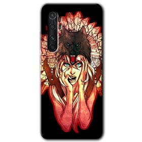 Xiaomi Mi Note 10 Lite Kurt Kız Baskılı Uyumlu Silikon Kılıf